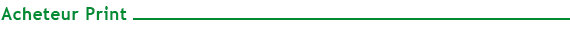 Toute l'actualit� Acheteur Print sur graphiline.com