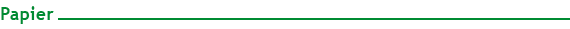 Toute l'actualit� Papier sur graphiline.com