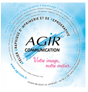 logo AGIR COMMUNICATION à Vincennes, 94300