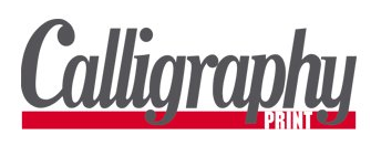 logo CALLIGRAPHY PRINT