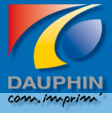 logo DAUPHIN COM IMPRIM à Moult, 14370