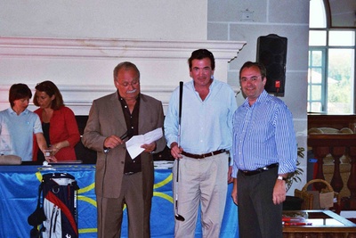 Photo Remise prix trophe de Golf de l'imprimerie Sego (95)