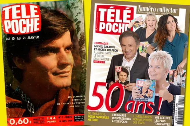 MAGAZINE TELE POCHE N°402 du 24 Octobre 1973 Claude BRASSEUR - LES